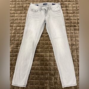 Vigoss Light Gray Skinny Denim Pants
